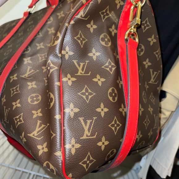 Louis Vuitton Keepall Bandouliere 50 Coquelicot - Picture 10 of 16